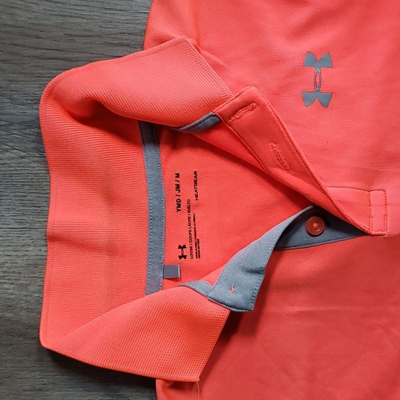 Under Armour Boys Polo (Youth Medium) - Picture 4 of 11